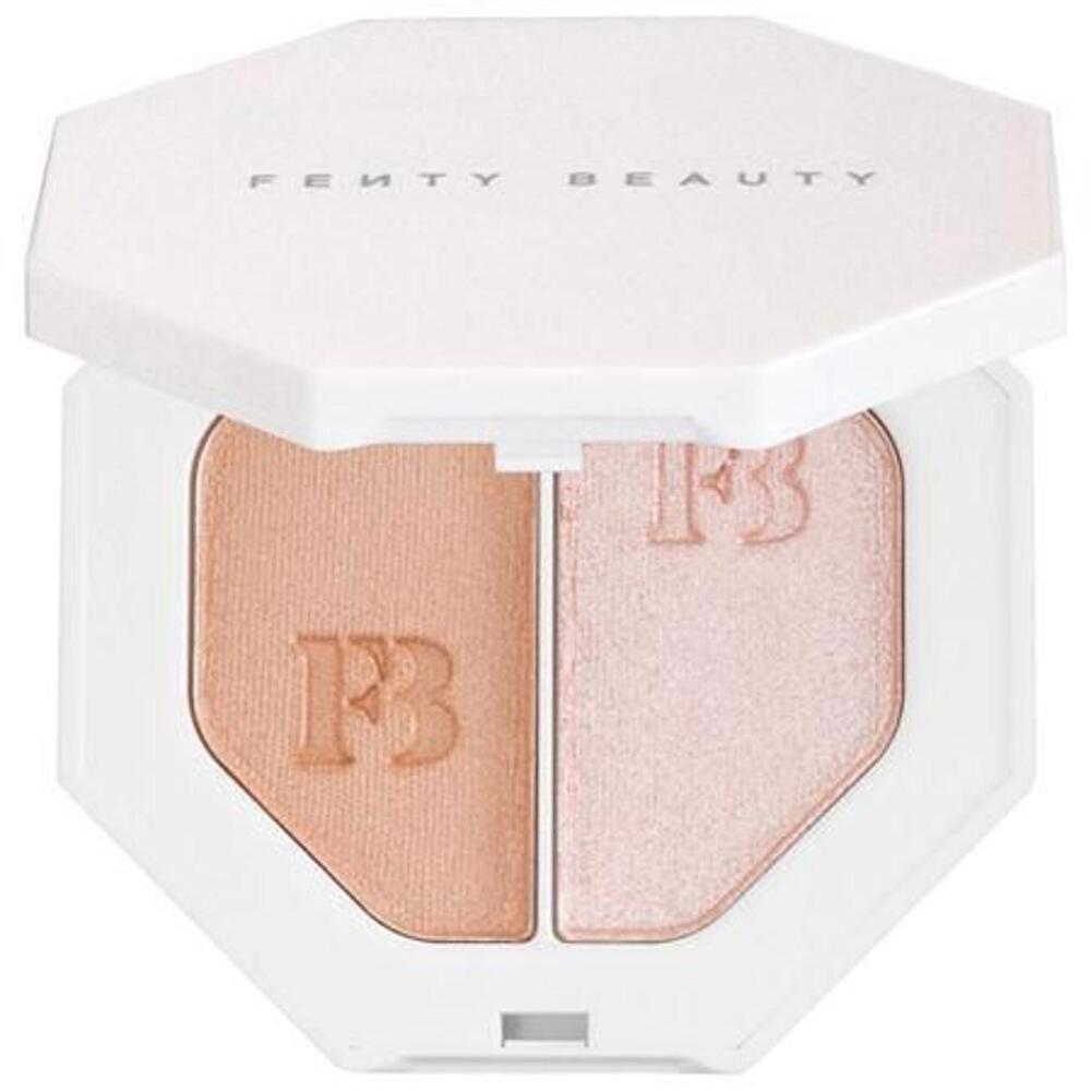 Fenty Beauty Killawatt Highlighter Duo Lightening Dust 03 and Fire Crystal 04